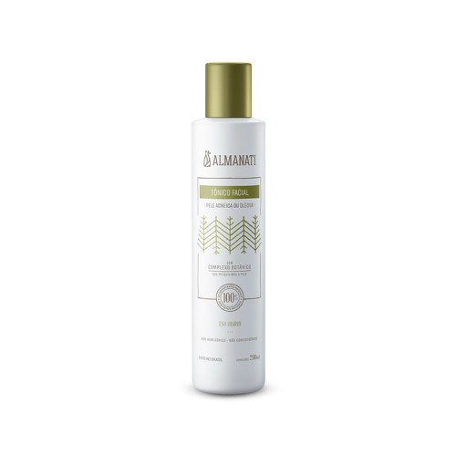 Tônico facial pele sensível ou oleosa e acneica Almanati 200ml