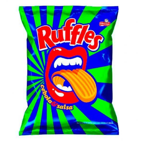 SALGADINHO ELMA CHIPS RUFFLES SAL 41G