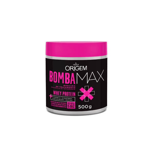 Mascara De Tratamento Origem Bomba Max 500g