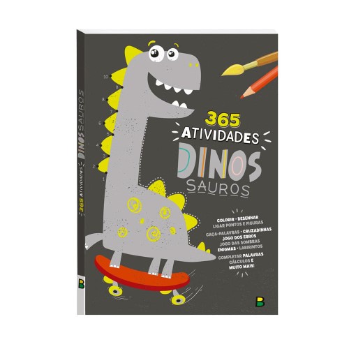 Livro 365 Atividades Dinossauro Todolivro