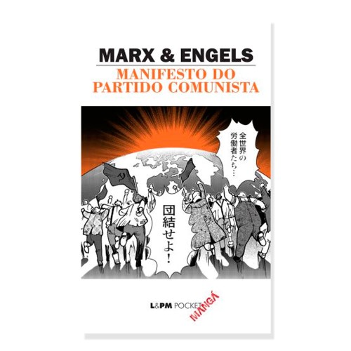 Livro Manifesto do Partido Comunista Quadrinhos Karl Marx e Friedrich Engels - Edição de Bolso