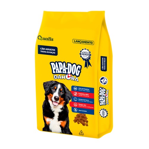 Ração para Cães Adultos Papa-Dog Da Hora 15kg