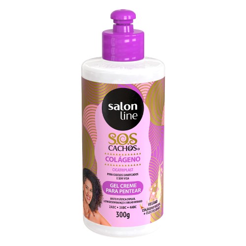 Gel Creme Salon Line SOS Cachos Colágeno 300g