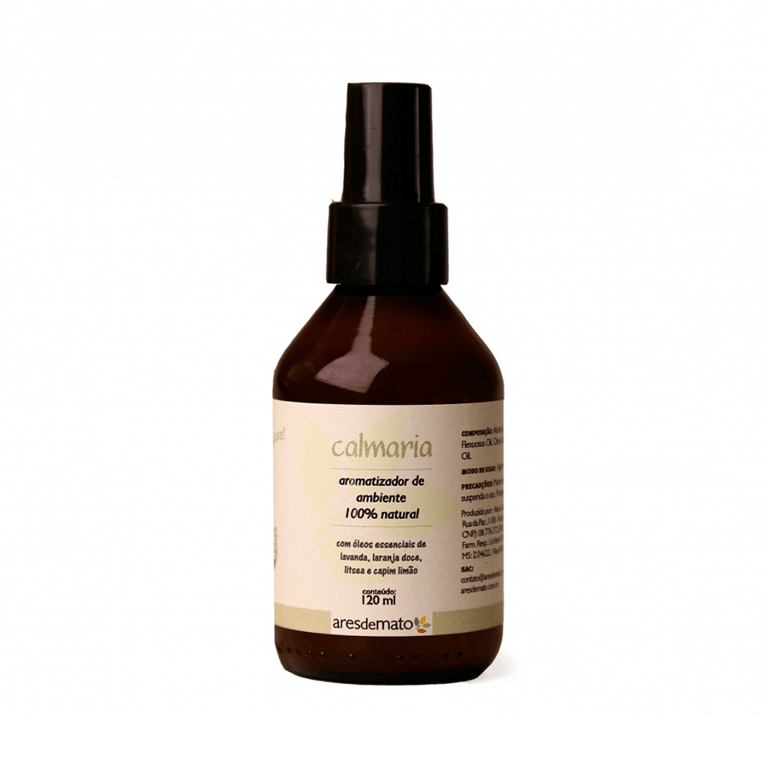 Spray Aromatizador Ares De Mato Óleos Essenciais Calmaria 120ml