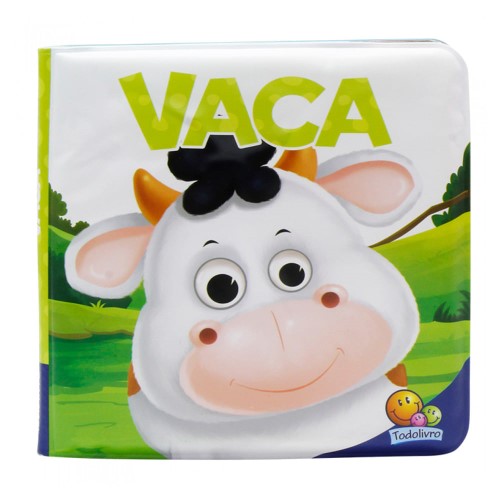 Livro Amiguinhos Luminosos no Banho Vaca Todo Livro