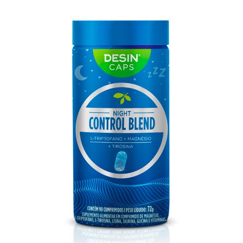 Suplemento Alimentar em Comprimido Desin Night – Control Blend