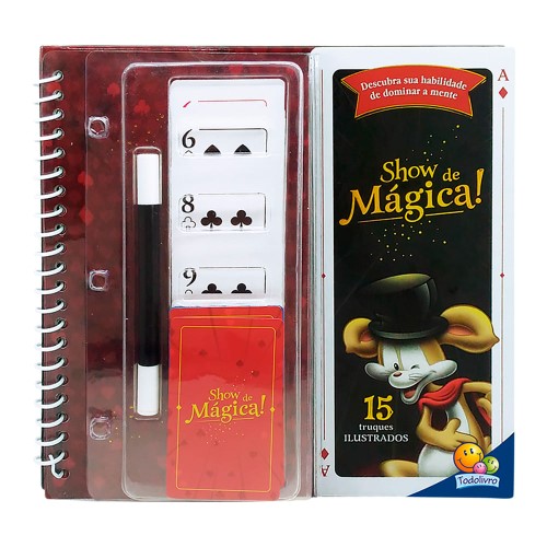 Livro Infantil Show de Mágica!