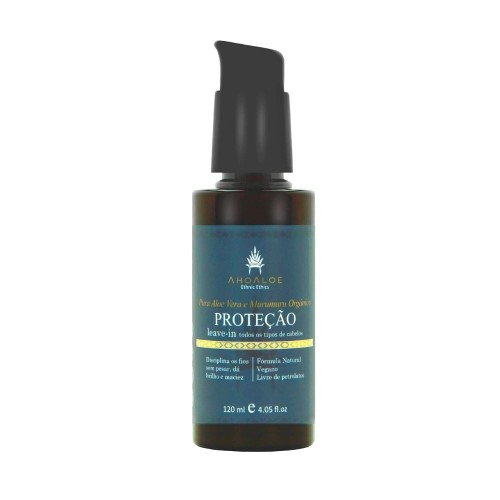 Sérum Capilar Vegano (Leave - in) Proteção 120ml - Ahoaloe