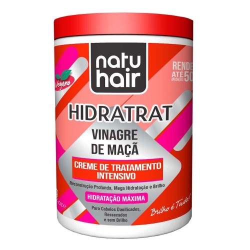 Creme De Tratamento Intensivo Natuhair Hidratante Vinagre De maçã 1kg