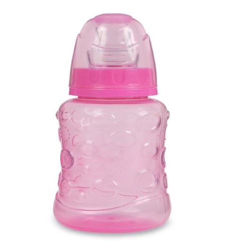 Mamadeira Baby Go Ortodôntica Rosa 210Ml