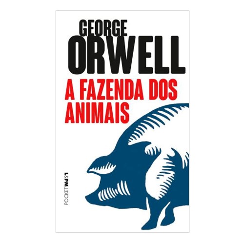 Livro A Fazenda dos Animais: Uma Fábula George Orwell - Edição de Bolso