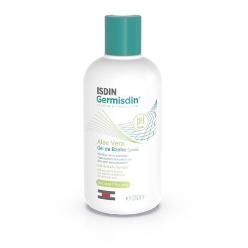 Gel De Banho Isdin Germisdin Pele Seca Aloe Vera 250ml