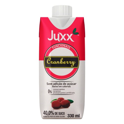 Suco de Cranberry Juxx Sem Adição de Açúcar 330ml