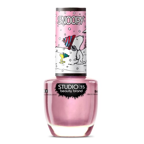Esmalte Studio 35 Coleção Snoopy #Snowsnoopy com 9ml