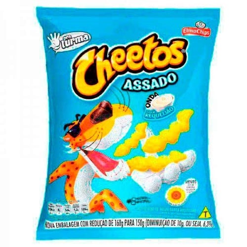 SALGADINHO ELMA CHIPS CHEETOS ONDA 160G