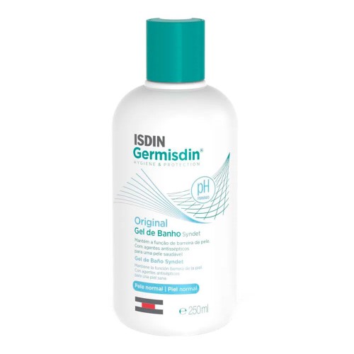 Gel De Banho Isdin Germisdin Original Pele Normal 250ml