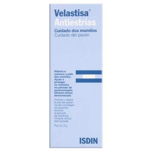 Hidratante para Mamilos ISDIN Velastisa Antiestrías 30g