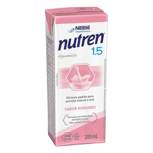 Nutren 1.5 Morango Nestlé 200Ml