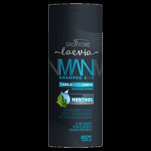 Shampoo Man Menthol 400 Ml