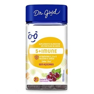 Suplemento Alimentar Dr. Good 5+ Imune com 60 Unidades