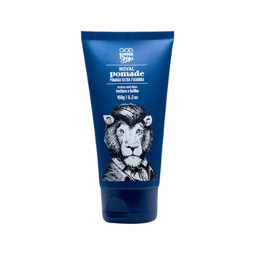 Pomada Capilar Ultra Fixadora QOD Barber Shop Royal com 150g