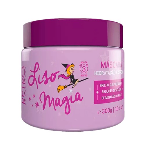 Máscara Capilar Hidratação Extrema Retrô Cosméticos Liso Magia 300g