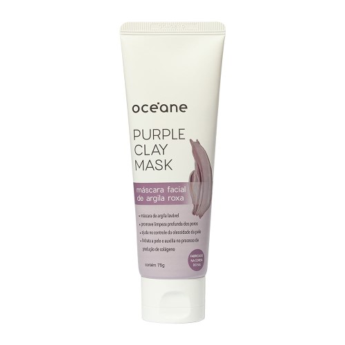 Máscara Facial Océane – Argila Roxa