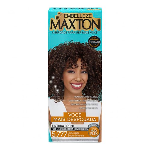 Tintura Creme Maxton 5.777 Chocolate Super Intenso com 1 Unidade