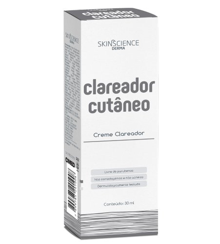 Creme Facial Clareador Cutâneo Skinscience com 30g