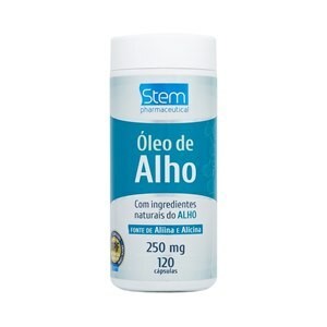 Óleo de Alho Stem 250mg com 120 cápsulas