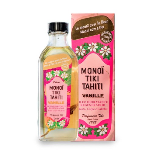 Óleo Hidratante Regenerador Monoi Tiki Tahiti Vanille 100ml