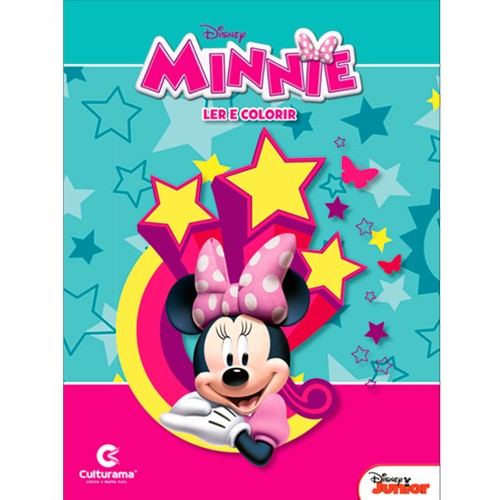 Livro Infantil Ler e Colorir Minnie Culturama