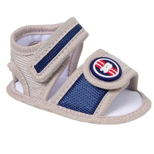 Sandália para bebê Cinza - Keto Baby