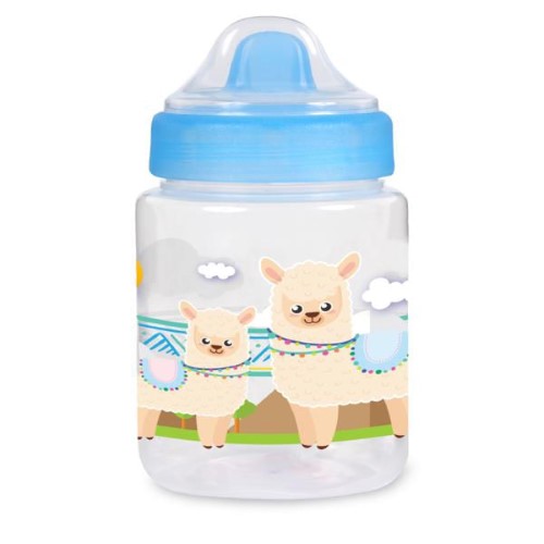 Copo de Treinamento com Tampa Baby Go Lhama +18 Meses Cores Sortidas 340ml