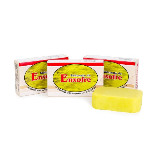 Sabonete Glicerinado Enxofre (pacote com 3 unidades)