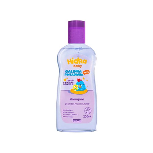 Shampoo Hidrababy Galinha Pintadinha Bebê Calminho Lavanda com 200ml