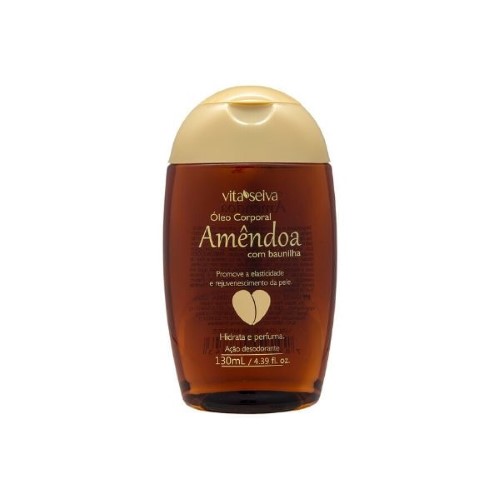 Óleo Corporal Vita Seiva Amêndoa C/ Baunilha 130Ml