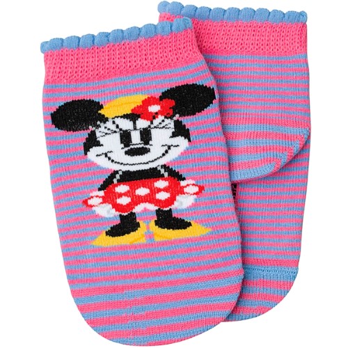 Meia Soquete para bebê Minnie Listras - Lupo