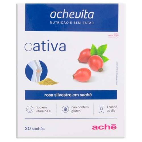 Suplemento Vitamínico Cativa 6g Aché C/ 30 Sachês