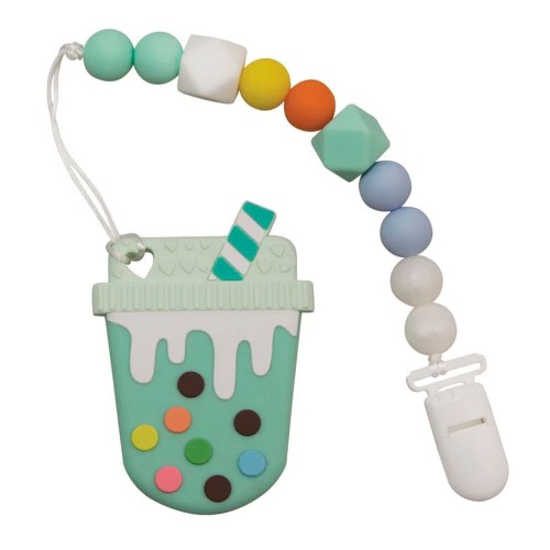 Mordedor de Silicone com Prendedor Girotondo Baby Sorvete 1 Unidade