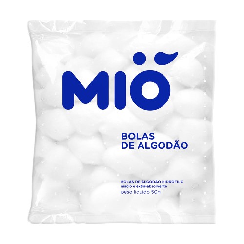 Algodão Mió Bola Hidrófilo 50g