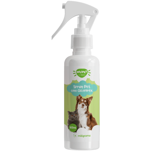 Spray Pet com Ciclopirox 100ml
