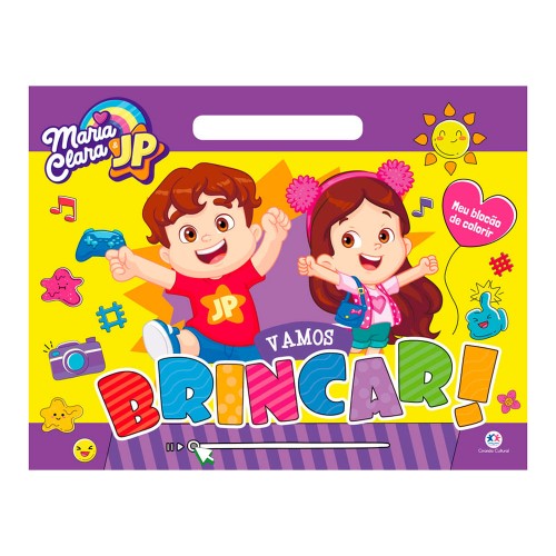 Livro Infantil Maria Clara e JP Vamos brincar!