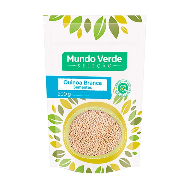 Superfood Quinoa Branco Em Grãos Mundo Verde Seleção 200g