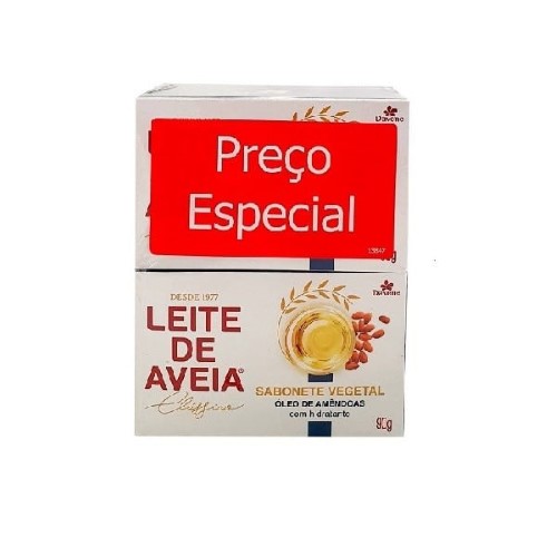 Sabonete Leite De Aveia Amêndoas Pack Com 4 Unidades