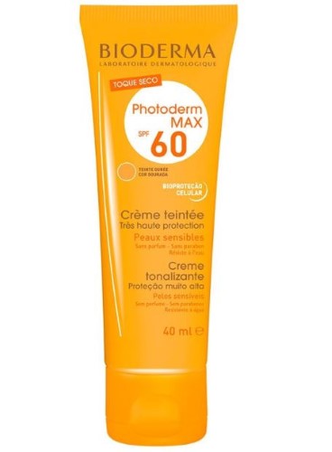 Protetor Solar Photoderm Max Toque Seco Cor Dourada FPS 60