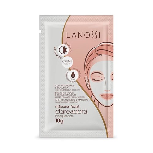 Máscara Facial Lanossi Clarea 10G