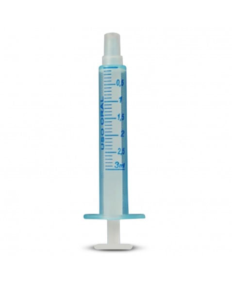 Seringa Dosadora Oral Hospitalar 3ML Advantive