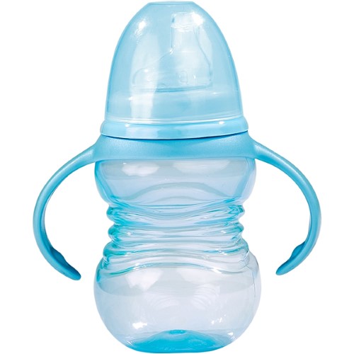 Copo de Treinamento com Alça 260ml Azul (6m+) - Buba
