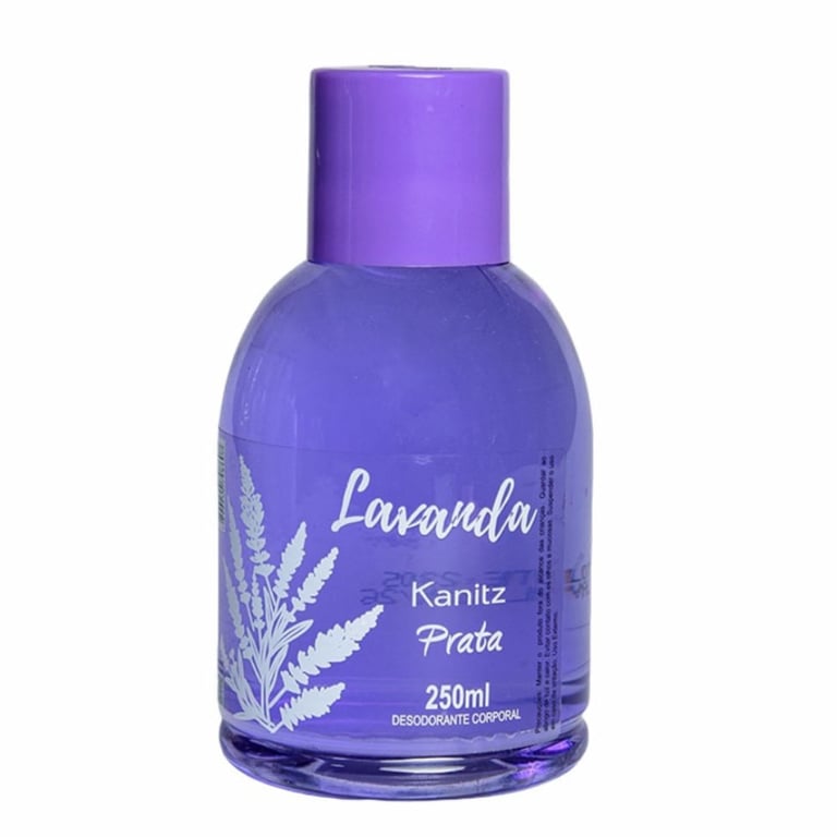 Deo Colônia Corporal Kanitz Prata Lavanda 250ml